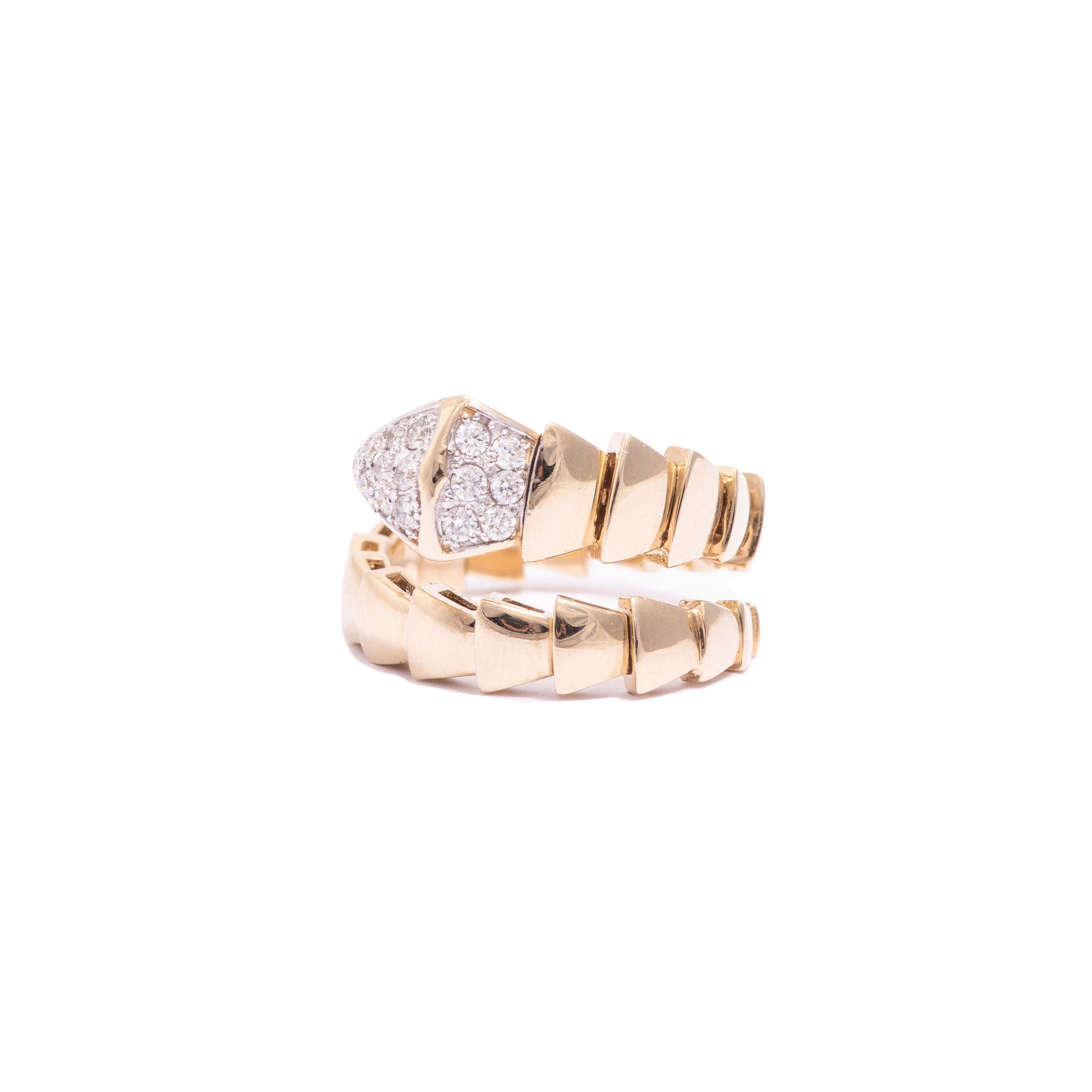 Anillo Serpiente Diamantes