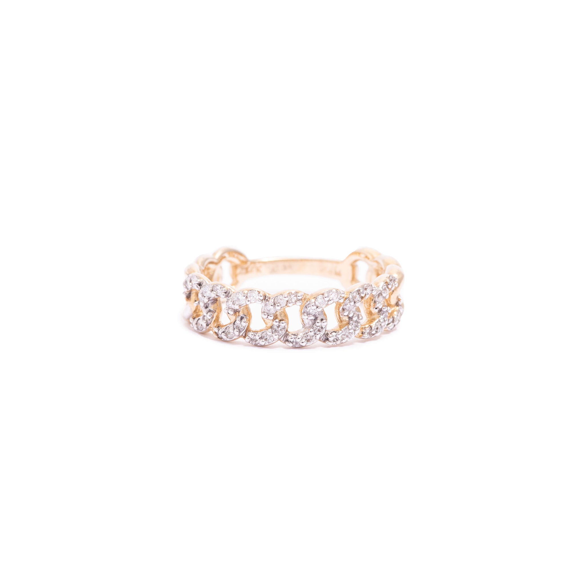 Anillo Cadena Diamantes