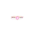 Anillo Corazón Multicolor