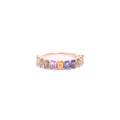 Anillo Zafiros Multicolor