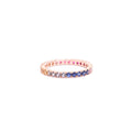 Anillo Zafiro Multicolor