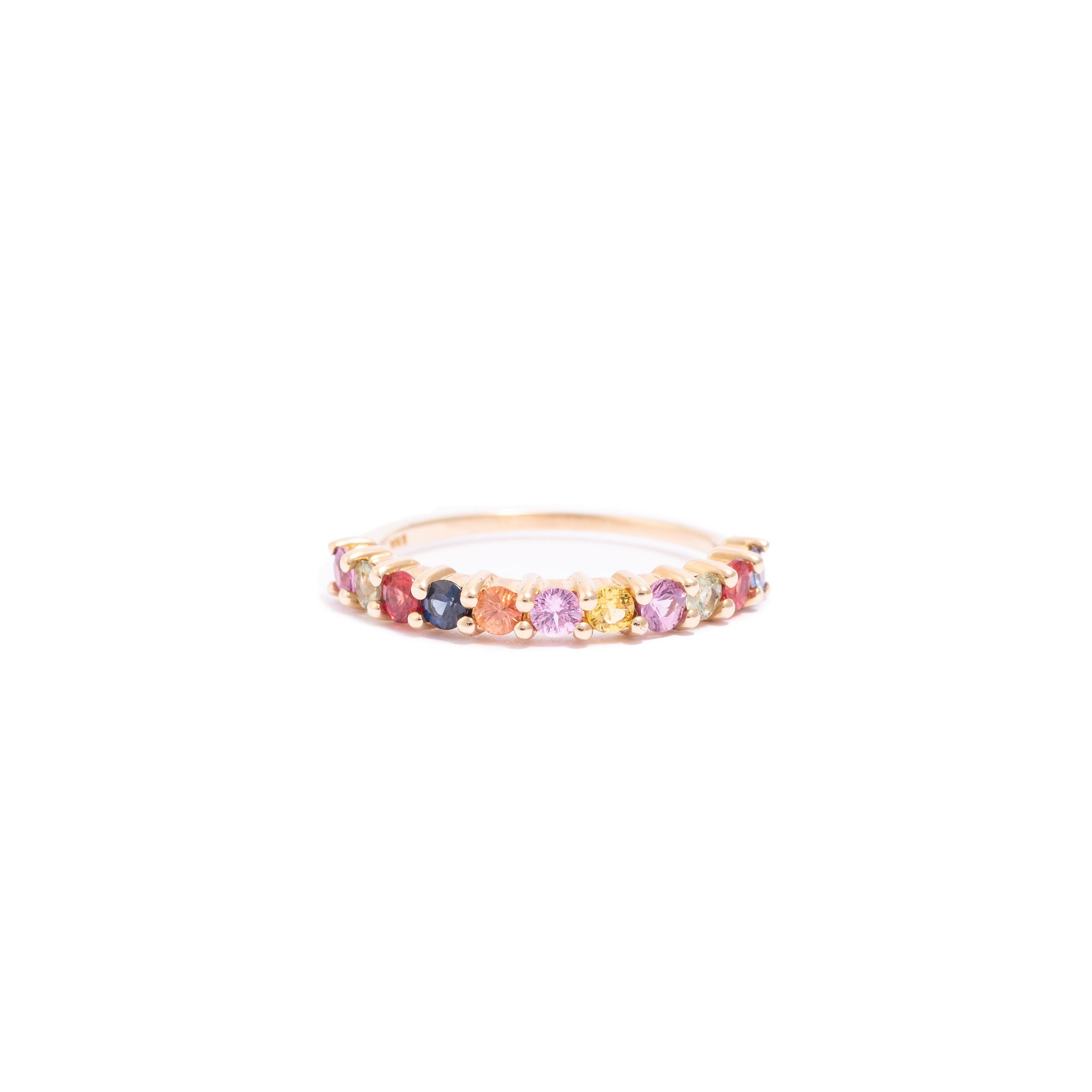 Anillo Zafiros Multicolor