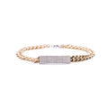 Pulsera Diamantes Barra