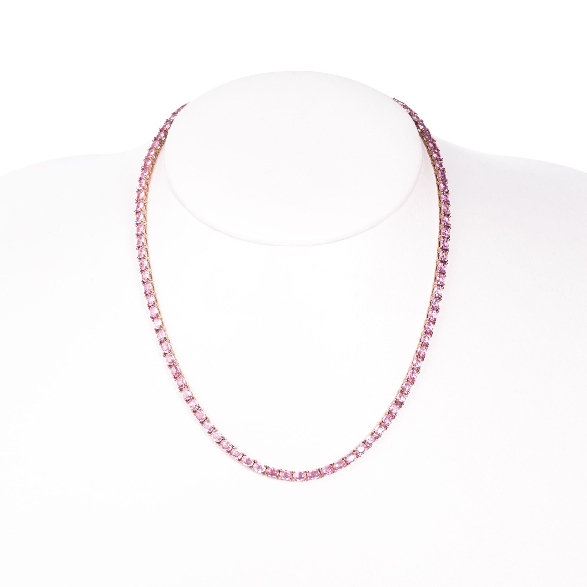 Collar Zafiros Rosa