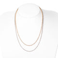 Collar Diamantes Oro Amarillo y Blanco