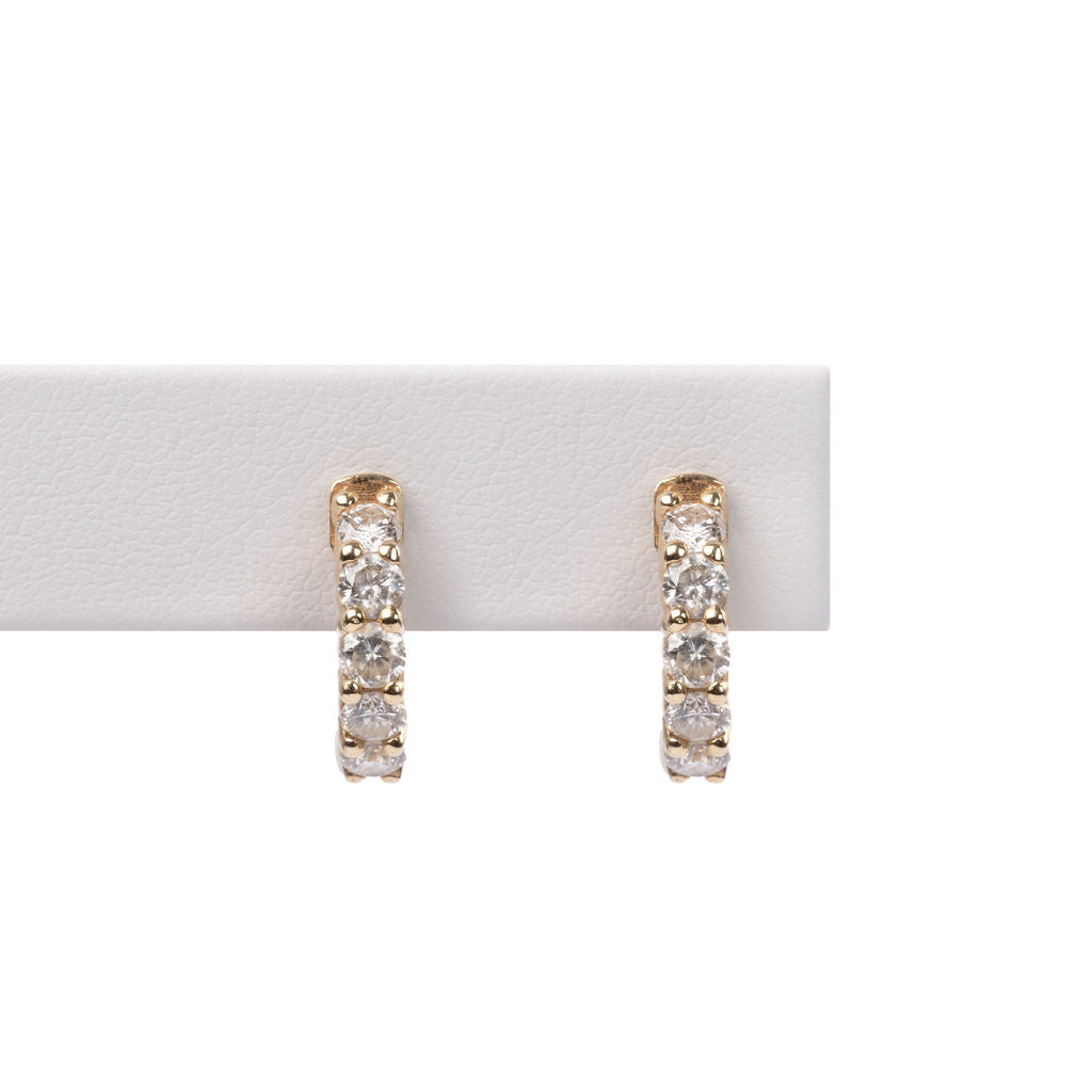 Aretes Diamantes Arracadas 1.5ct