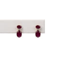 Aretes Rubi Gota