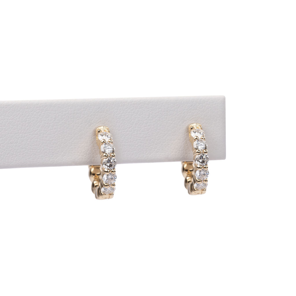 Aretes Diamantes Huggies