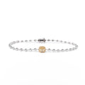 Brazalete Diamantes y Diamante Amarillo