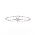 Brazalete Diamantes Estrella Blanco