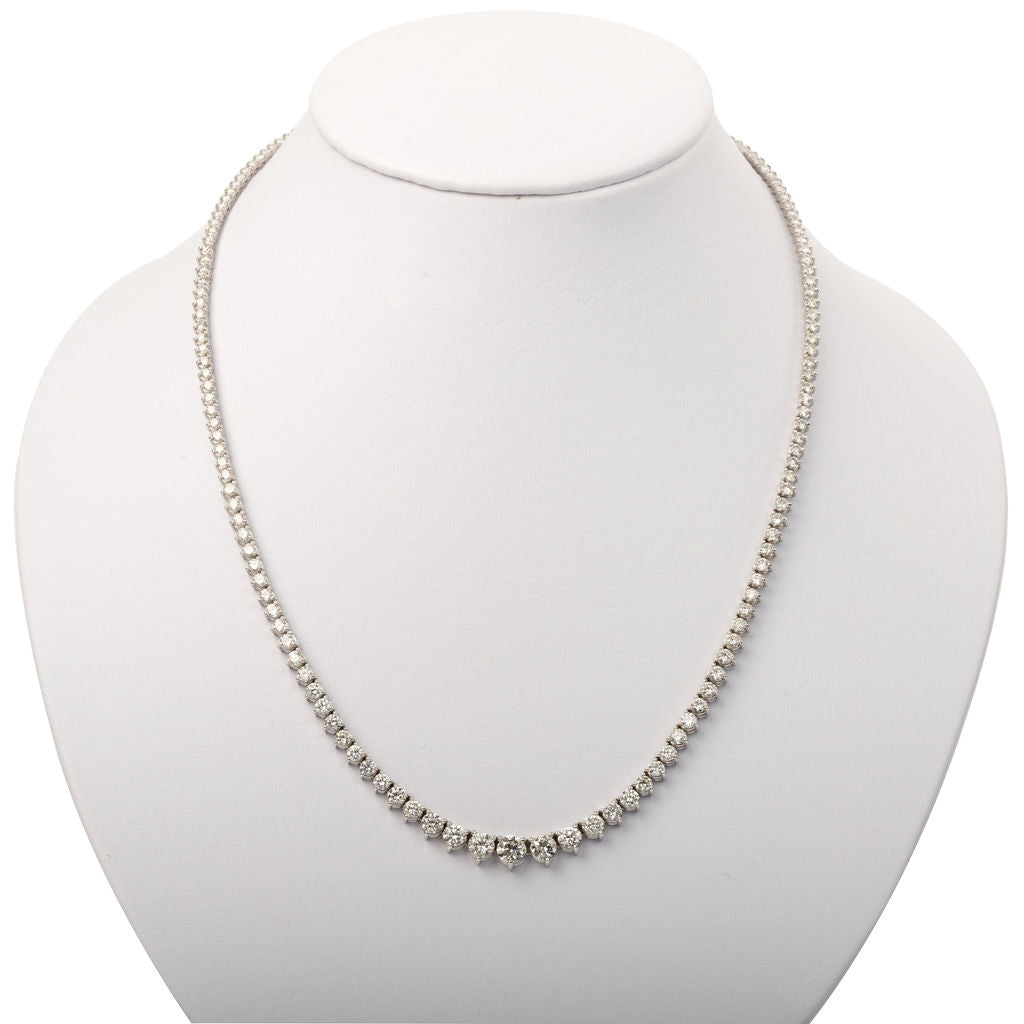 Collar Diamantes Degradado 10 ct