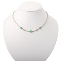 Collar Diamantes y Esmeraldas*