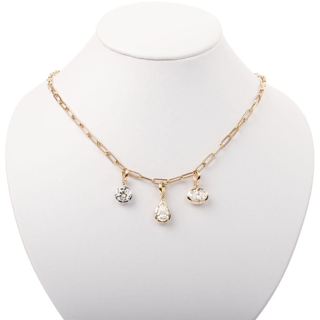 Dije Diamante Lab Grown